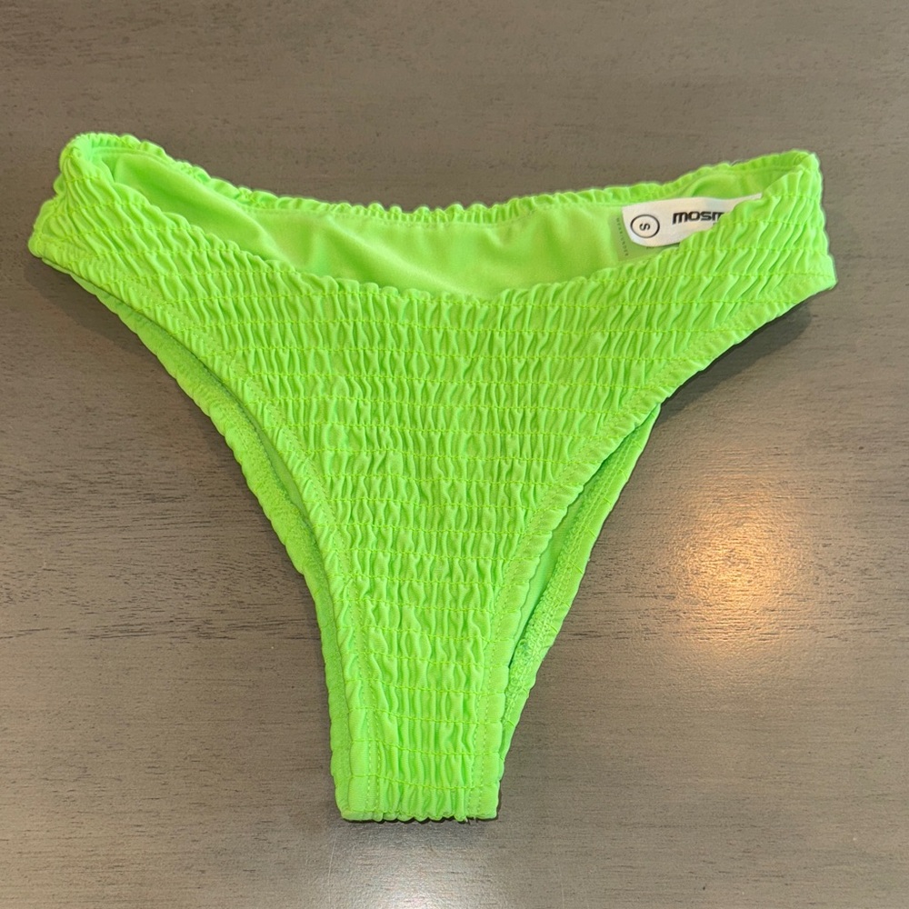 MOSMANN Vibrant Lime Bikini Bottom